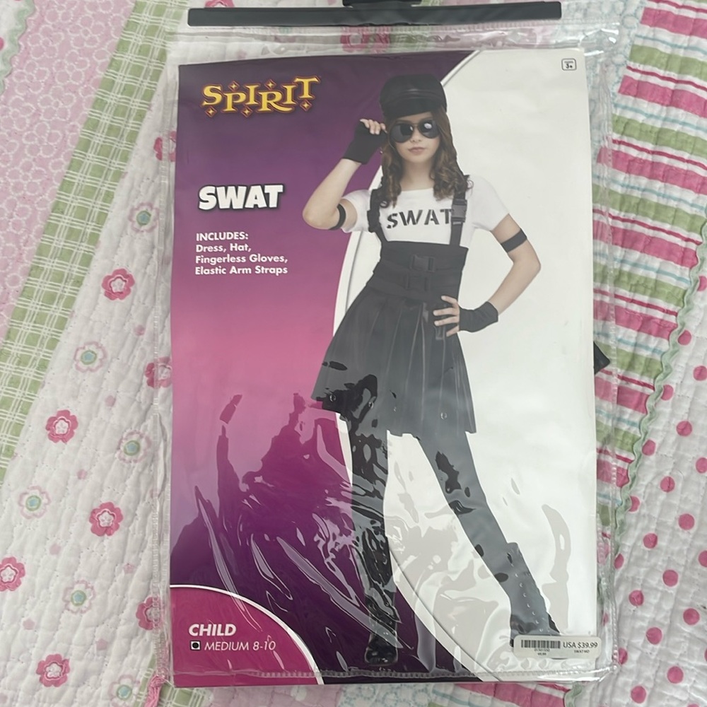 Size 8-10 swat costume for girls